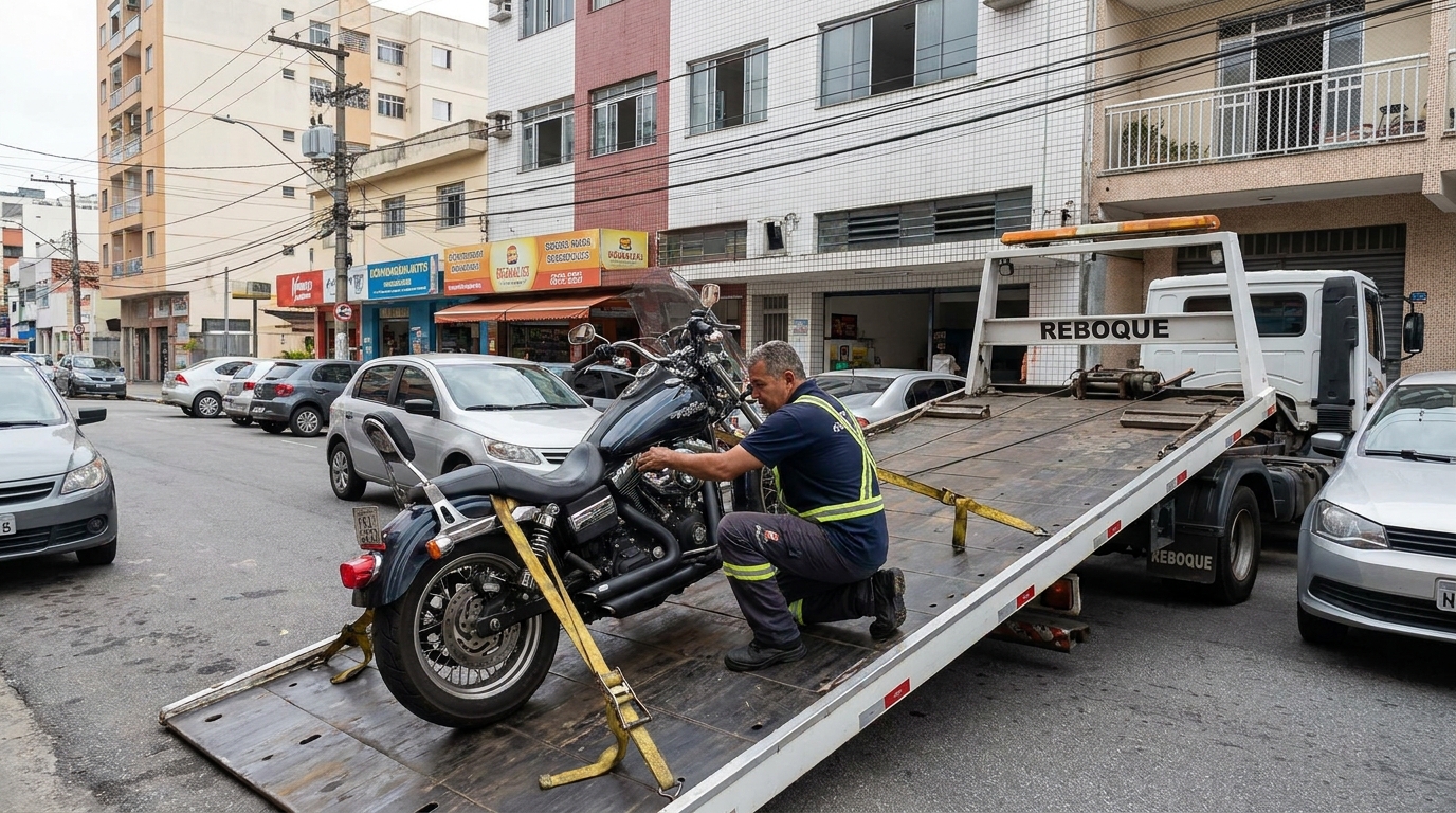 Guincho para Moto em Florianópolis‑SC