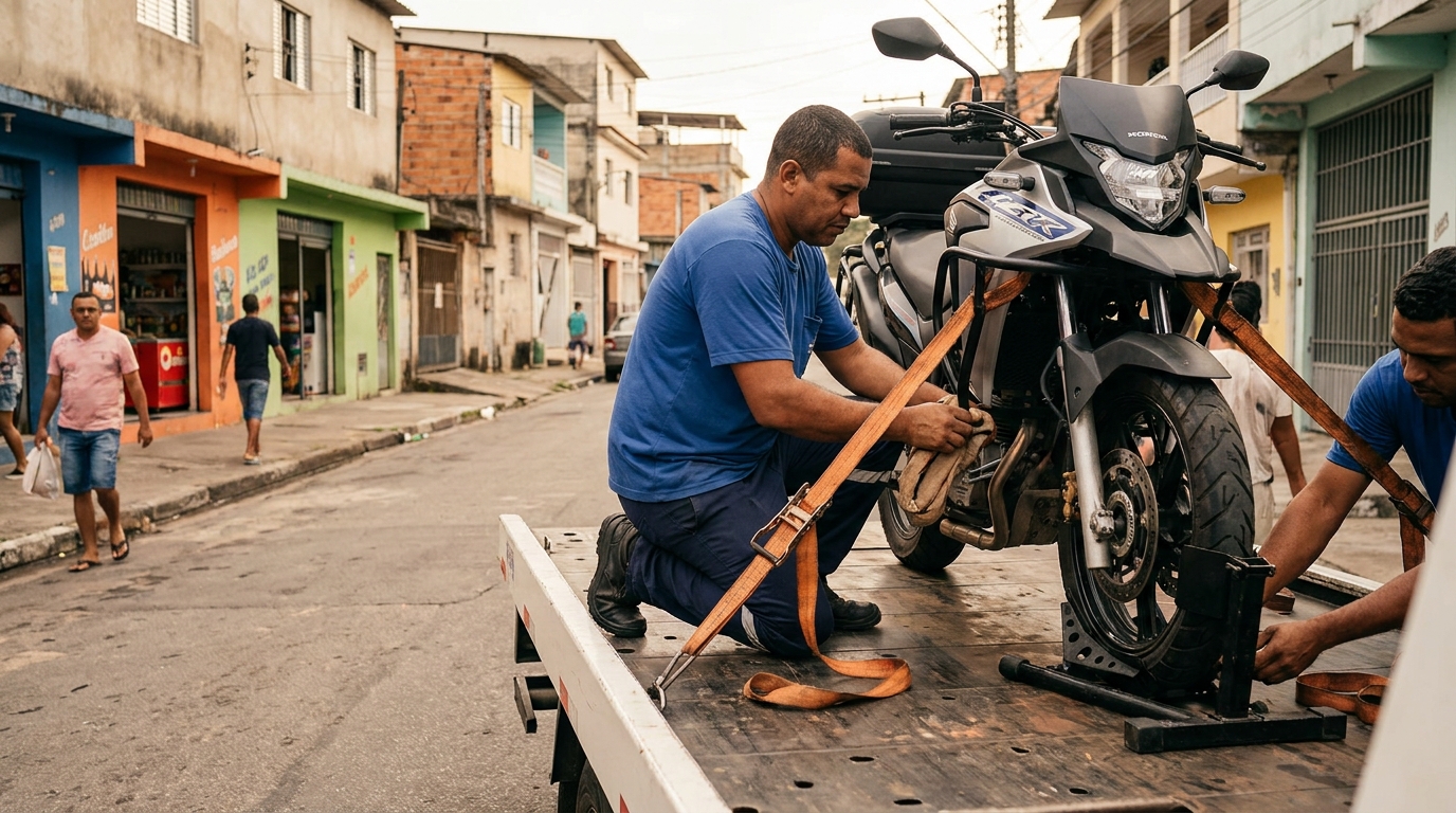 Guincho para Moto perto de mim em Florianópolis‑SC